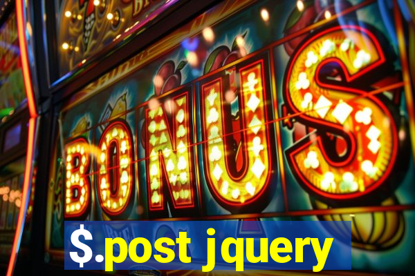 $.post jquery